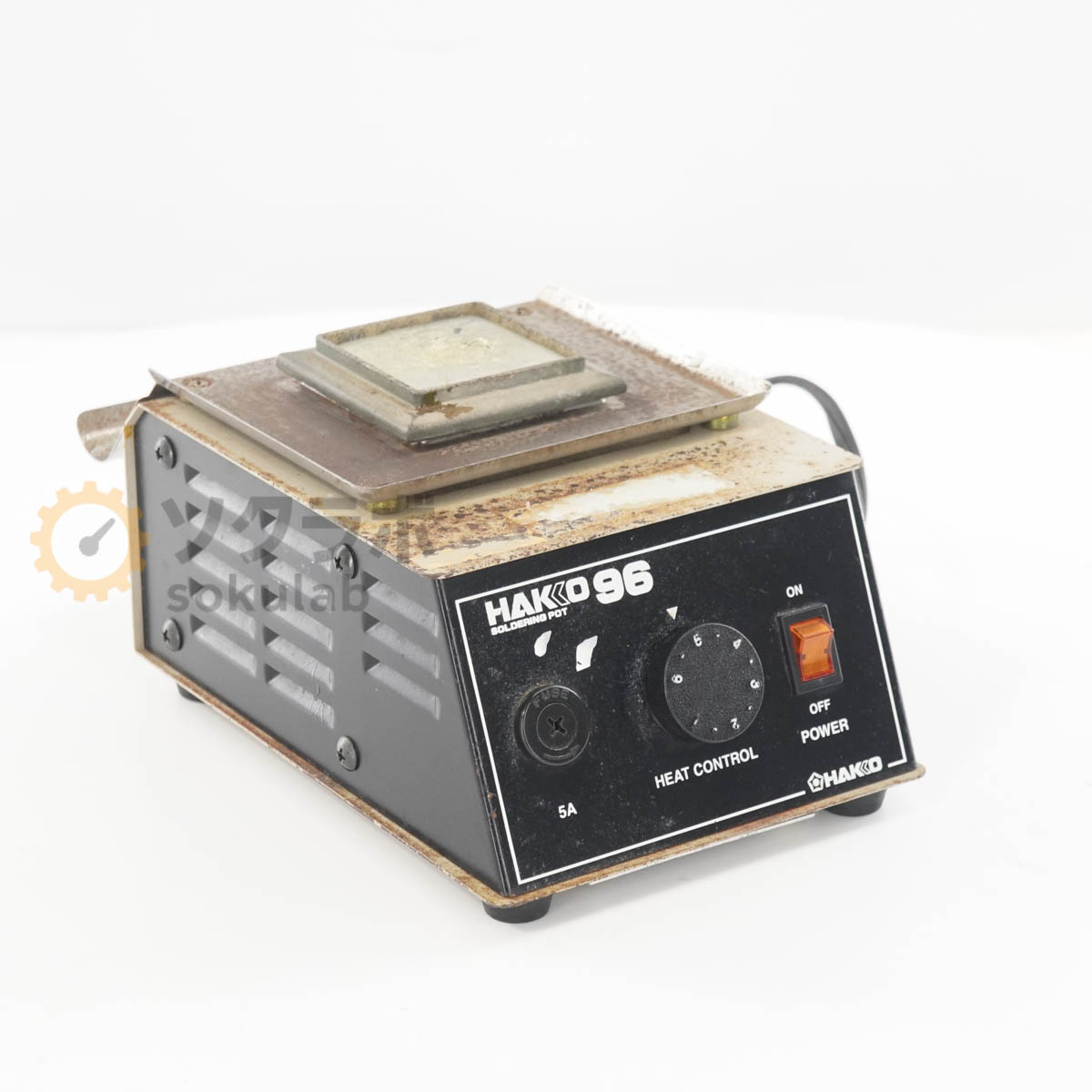 【中古】[DW]8日引きうける HAKKO 96 96ZA 半田槽 はんだ槽 SOLDERING POT [07995-0022]