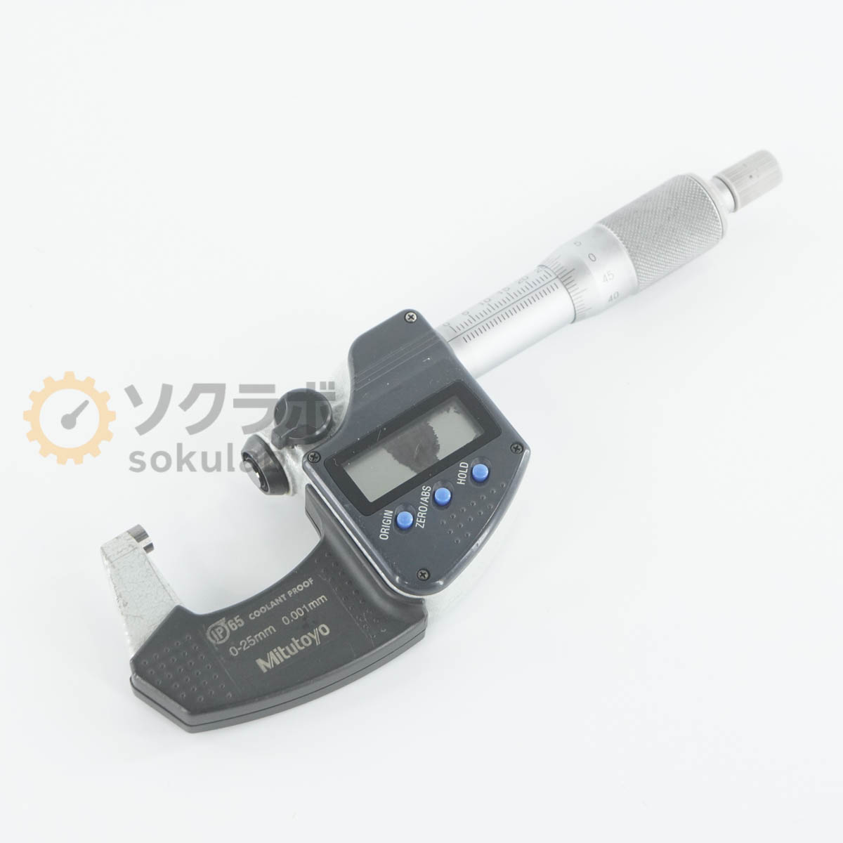 【中古】[JB]引きうけるなし Mitutoyo MDC-25PX 293-240-30 Digital Micrometer クーラントプルーフマイクロメーター デジタルマイクロメ...[08142-0005]