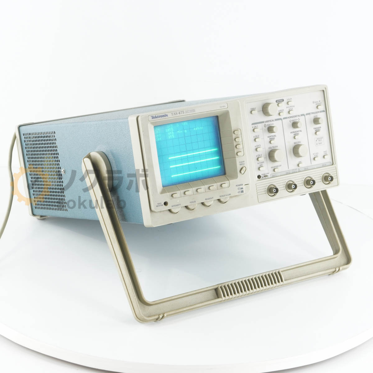 【中古】[JB]引きうけるなし Tektronix TAS 475 TAS475 FOUR CHANNEL OSCILLOSCOPE 陰極線オシロスコープ 100MHz 4ch ワット数吊りひも [08180-0014]
