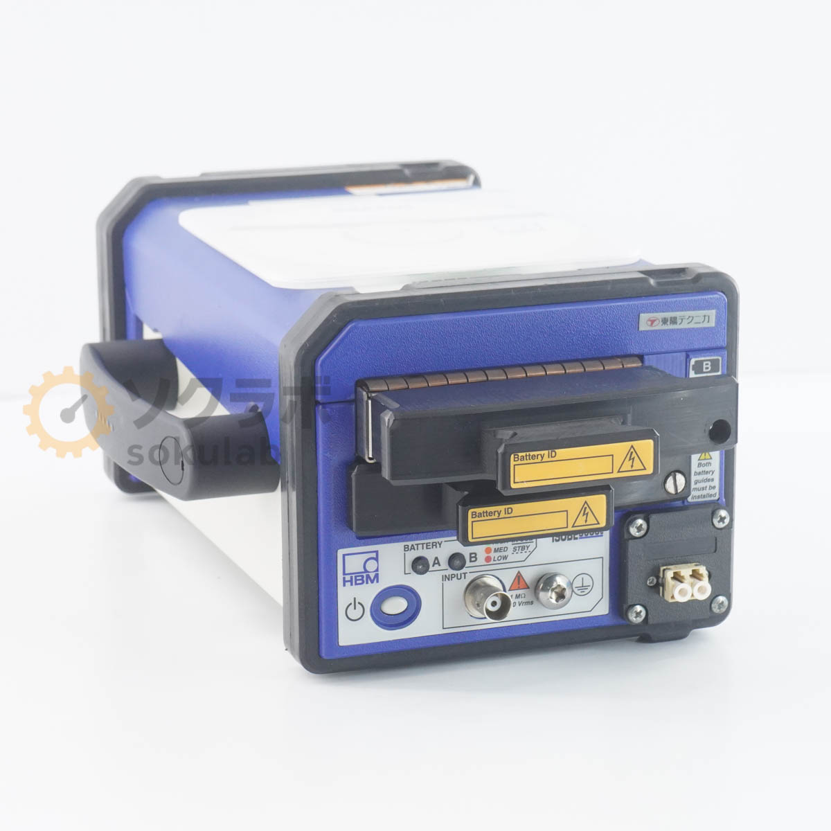 【中古】[JB]引きうけるなし HBM ISOBE5600t 1-GENIS-1T-2 TRANSMITTER HV ISOBE5600 Isolation System 光不成立プローブ 変速機機 ソフトウエア [08023-0224]