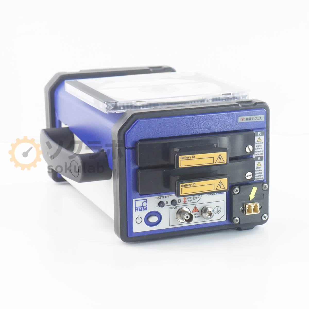 【中古】[JB]引きうけるなし HBM ISOBE5600t 1-GENIS-1T-2 TRANSMITTER HV ISOBE5600 Isolation System 光不成立プローブ 変速機機 ソフトウエア [08023-0225]