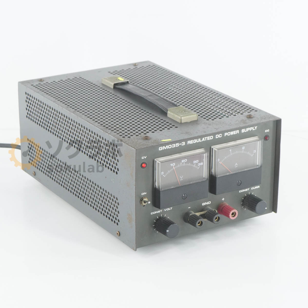 【中古】[DW]8日引きうける TAKASAGO GMO35-3 REGULATED DC POWER SUPPLY 直流兼ね合い化ワット数 DCワット数 直流ワット数 [08180-0004]