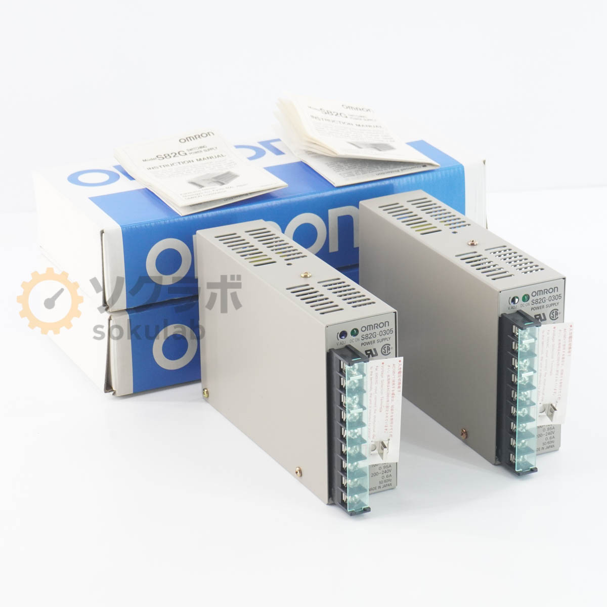 【中古】[PG]8日引きうける 2台書き割り OMRON S82G-0305 S82G POWER SUPPLY スイッチング 力強さ提供 取りまわし明らかにする書 [08221-0023]