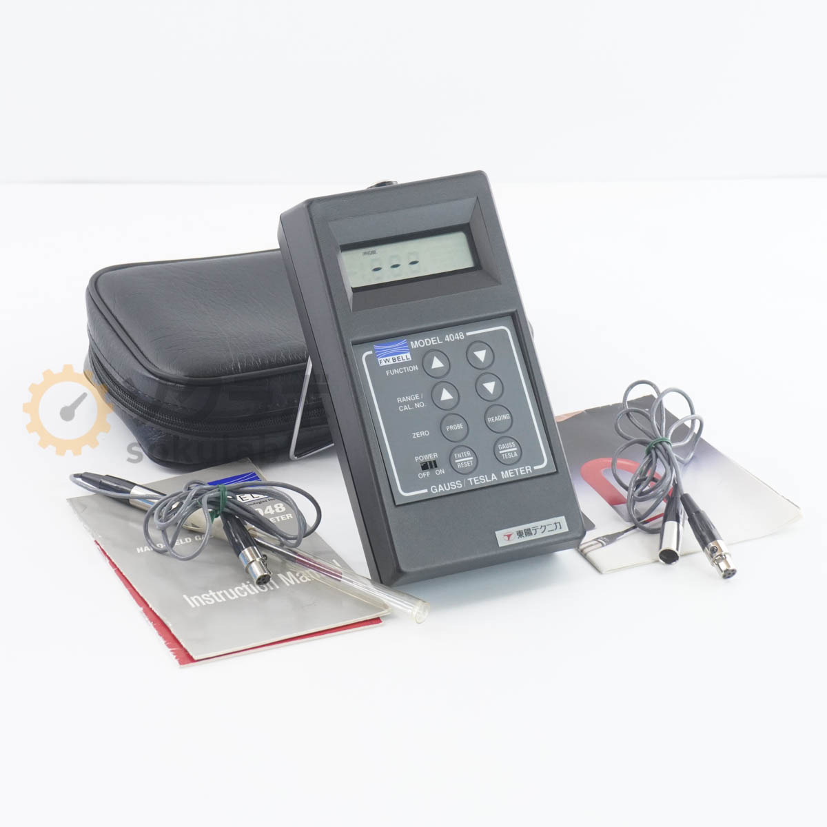 【中古】[JB]引き請けるなし F.W.BELL 4048 GAUSS/TESLA METER ハンディガウスメーター テスラメーター 取りまわし書きあらわす書 [08221-0027]