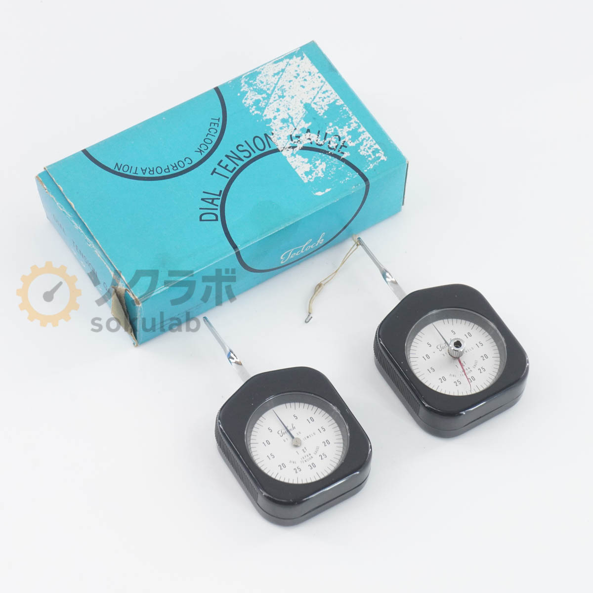 【中古】[DW]8日引きうける 2個書き割り Teclock DT-30 DIAL TENSION GAUGE ダイヤルテンションゲージ [08221-0034]