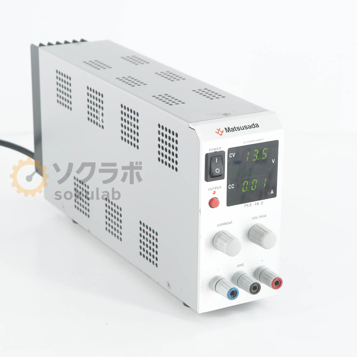 【中古】[DW]8日引きうける Matsusada PLE-18-2-L3Pi PLE-18-2 DC POWER SUPPLY 直流兼ね合い化ワット数 DCワット数 直流ワット数 [08055-0237]