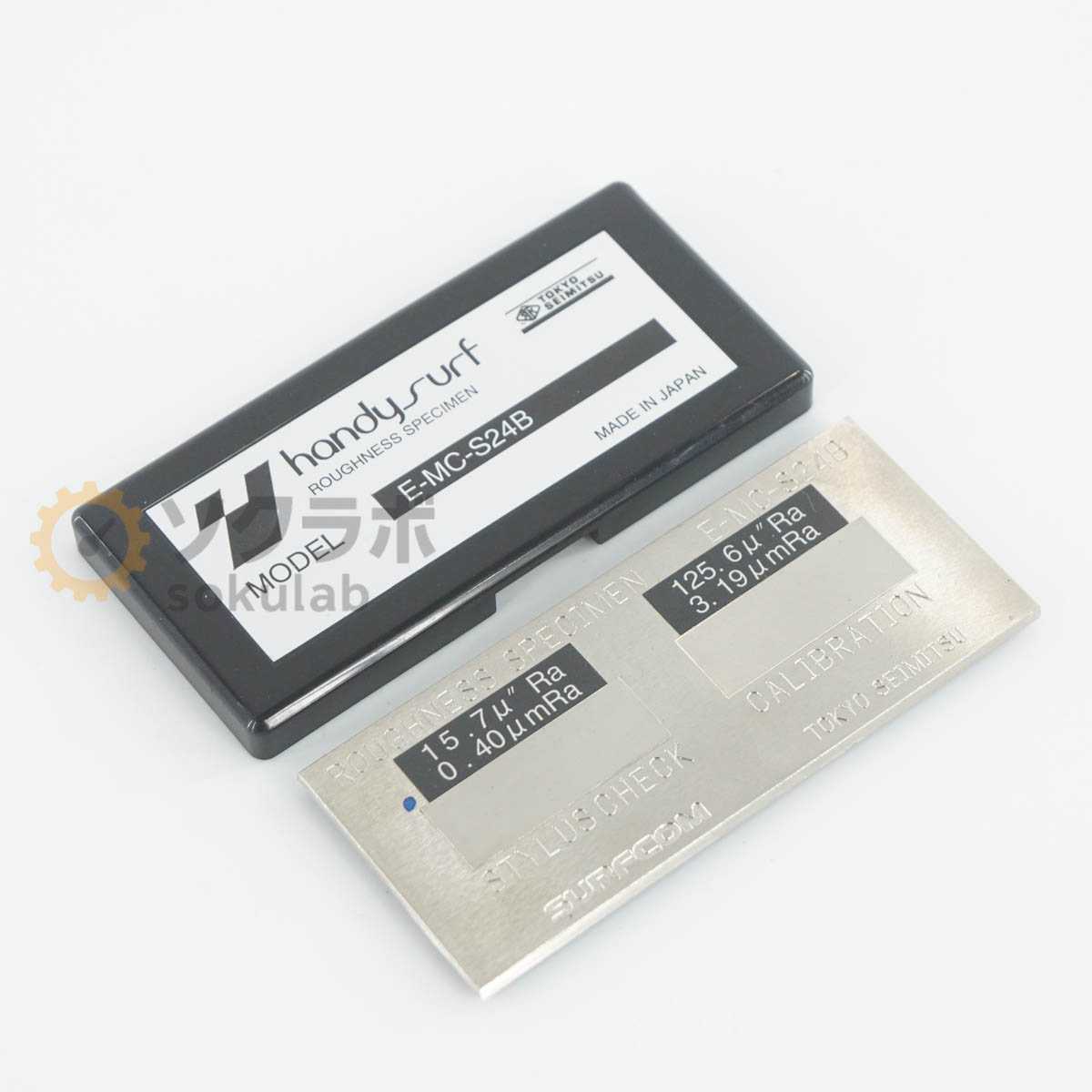 【中古】[DW]8日保証 TOKYO SEIMITSU E-MC-S24B handysurf ROUGHNESS SPECIMEN 表面粗さ標準片 [07937-0003]