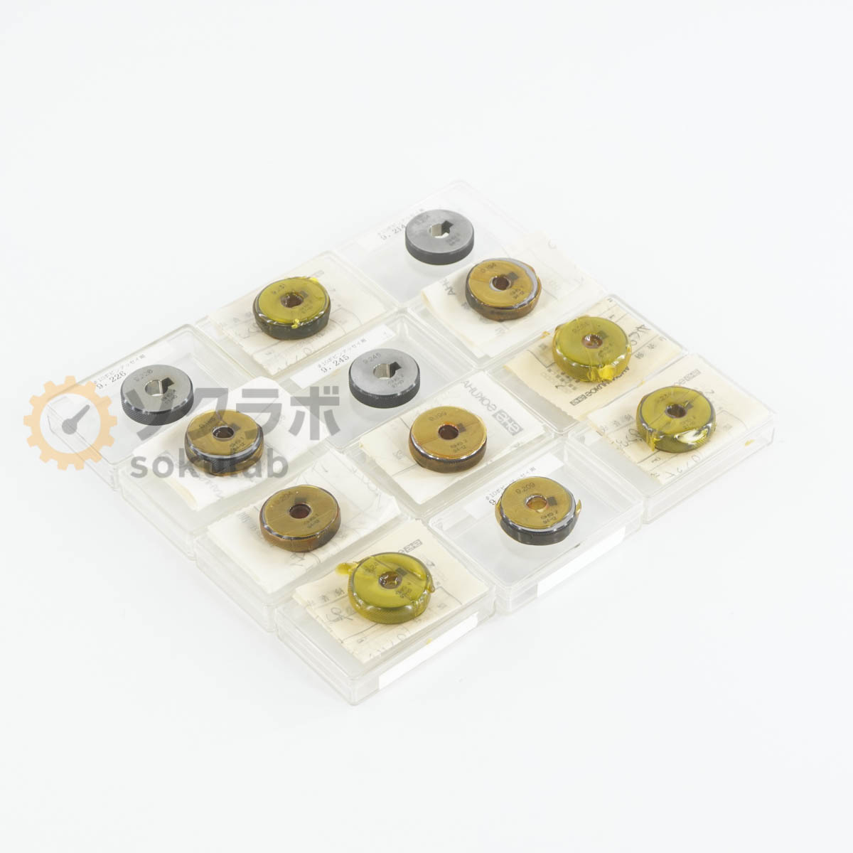 【中古】[DW]8日引きうける 書き割り SHS SOKUHANSHA 測範社  Master Ring Gauge マスターリングゲージ [08078-0010]
