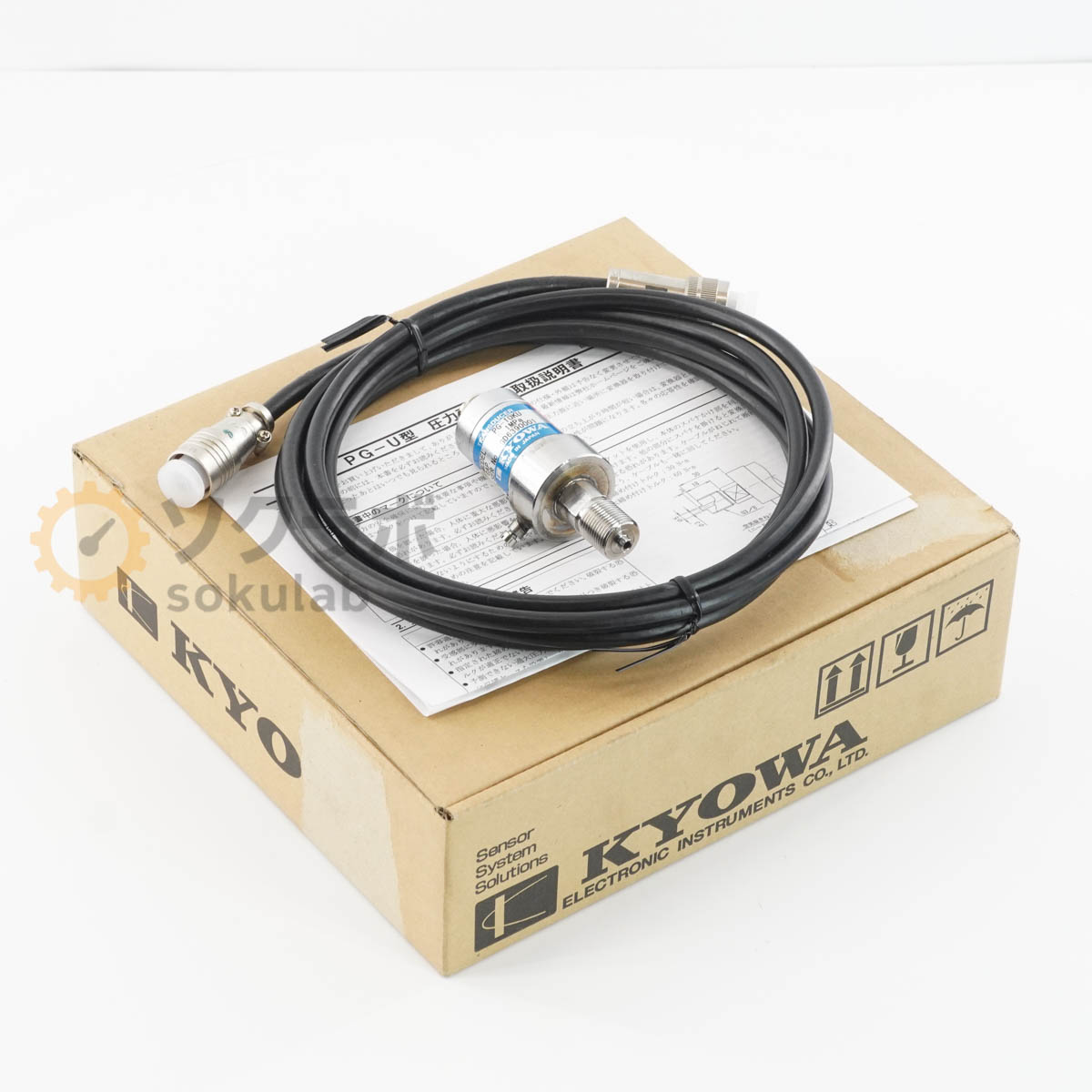 【中古】[DW]8日引きうける 次期目盛り調整2026年3月 KYOWA PG-10KU PG-U TRANSDUCER 剪断応力取り替えっこ器 剪断応力検出器 1MPa 取りまわし明らかにする書 [08136-0107]