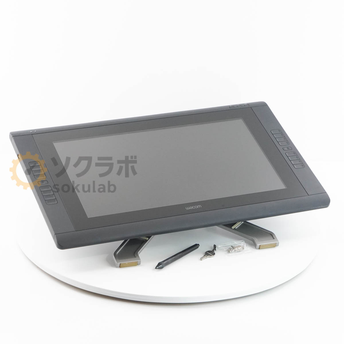 【中古】[PG]8日保証 2014年製 Wacom DTK-2200/K DTK-2200 Cintiq 22HD 21.5インチ 液晶ペンタブレット ペン付 21.5型 液タブ [08147-0005]