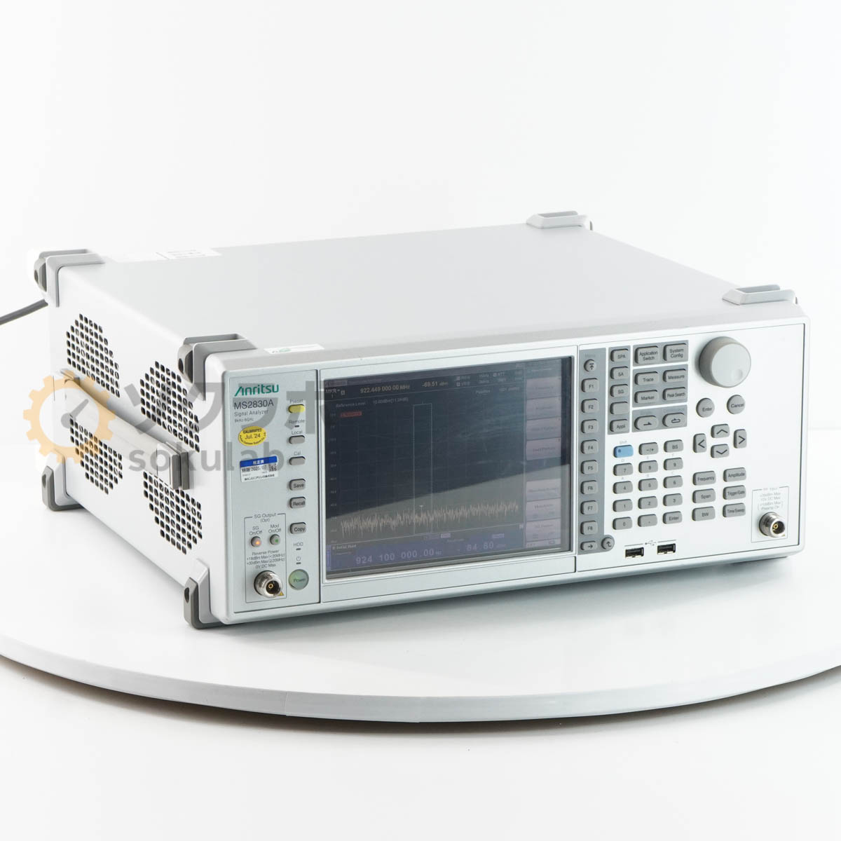 【中古】[DW]8日保証 07/2024CAL Anritsu MS2830A Signal Analyzer シグナルアナライザー OPT 002 020 022 041 M2 C1 9kHz-6GHz [08149-0007]