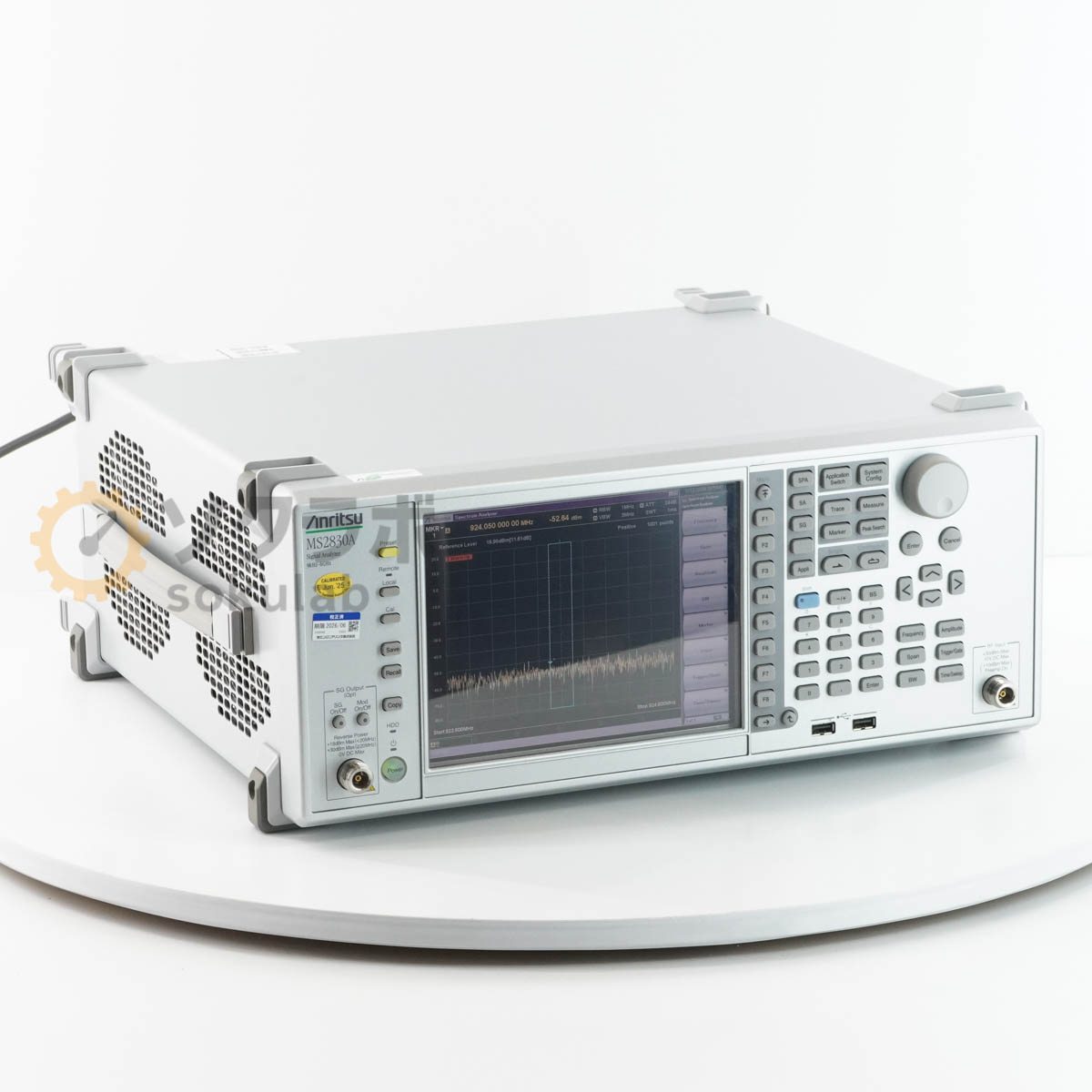 【中古】[DW]8日引き受ける 06/2025CAL Anritsu MS2830A Signal Analyzer シグナルアナライザー OPT 002 020 022 041 M2 C1 9kHz-6GHz [08149-0021]