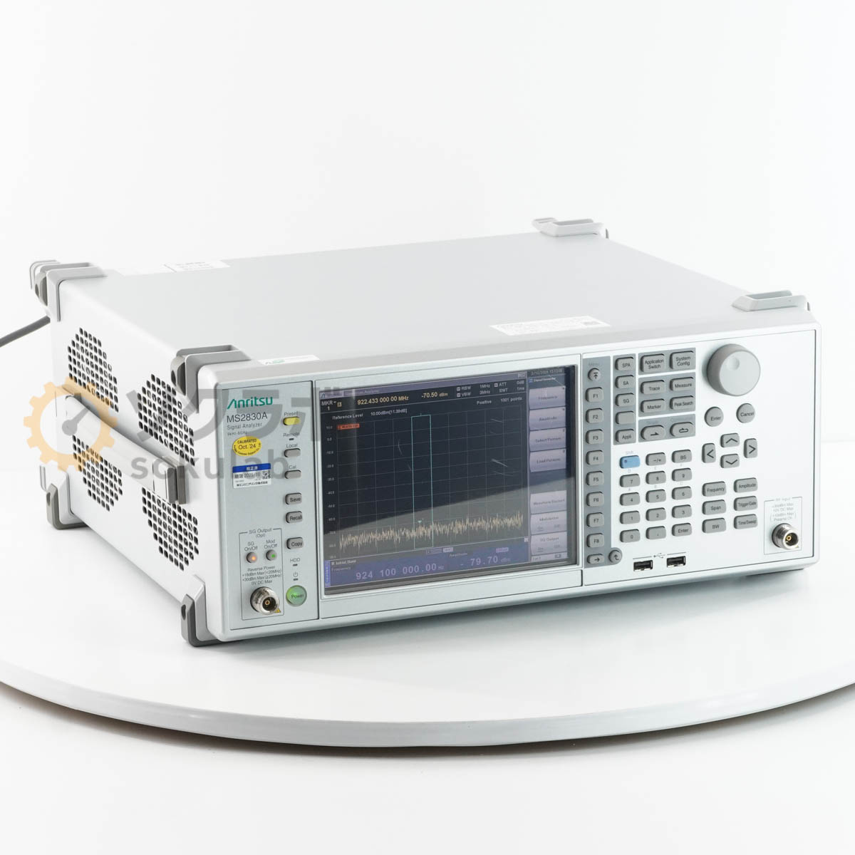 【中古】[DW]8日引き受ける 10/2024CAL Anritsu MS2830A Signal Analyzer シグナルアナライザー OPT 002 020 022 041 M2 C1 9kHz-6GHz [08149-0022]