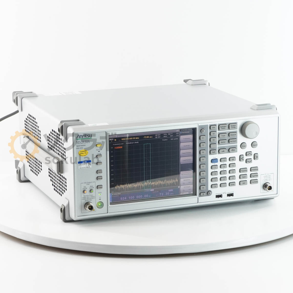 【中古】[DW]8日引き受ける 05/2025CAL Anritsu MS2830A Signal Analyzer シグナルアナライザー OPT 002 020 022 041 M2 C1 9kHz-6GHz [08149-0023]