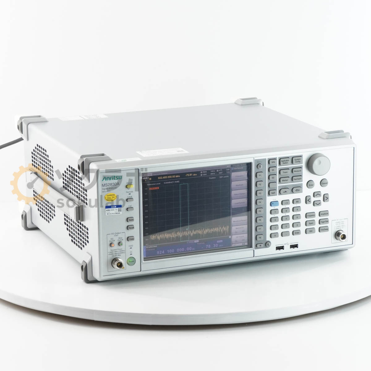 【中古】[DW]8日引き受ける 10/2024CAL Anritsu MS2830A Signal Analyzer シグナルアナライザー OPT 002 020 022 041 M2 C1 9kHz-6GHz [08149-0029]