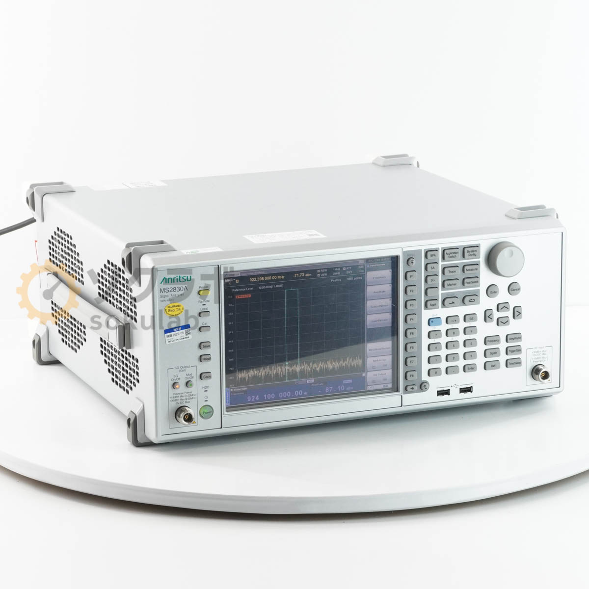 【中古】[DW]8日引き受ける 09/2024CAL Anritsu MS2830A Signal Analyzer シグナルアナライザー OPT 002 020 022 041 M2 C1 9kHz-6GHz [08149-0030]