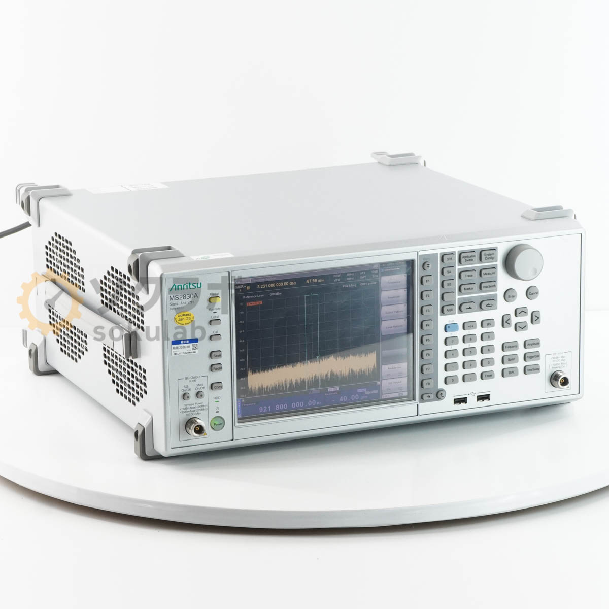 【中古】[DW]8日引き受ける 01/2025CAL Anritsu MS2830A Signal Analyzer シグナルアナライザー OPT 002 020 022 041 M1 C1 9kHz-6GHz [08149-0032]