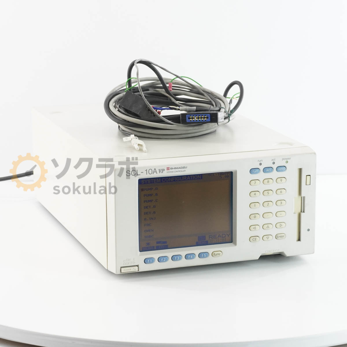 【中古】[DW]8日保証 SHIMADZU SCL-10AVP HPLC SYSTEM CONTROLLER システムコントローラー 液クロ Liquid Chromatograph 液体クロマ...[07664-0002]