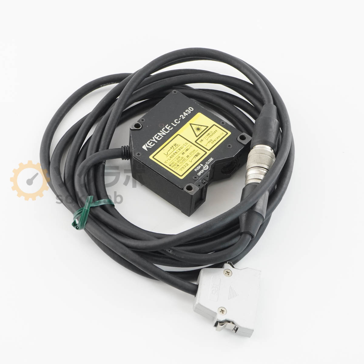 【中古】[PG]8日引きうける KEYENCE LC-2430 Sensor Head 検出器頭顱 センサヘッド レーザー転移計 レーザ転移計 [08218-0024]