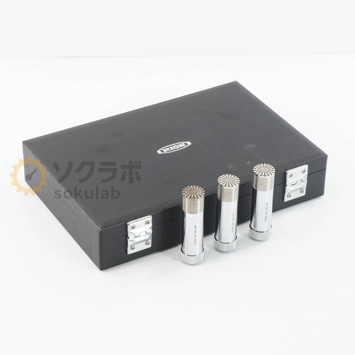 【中古】[JB]保証なし 3本セット RION NH-06 Preamplifier Microphone 計測用 プリアンプ マイクロホン [08218-0052]