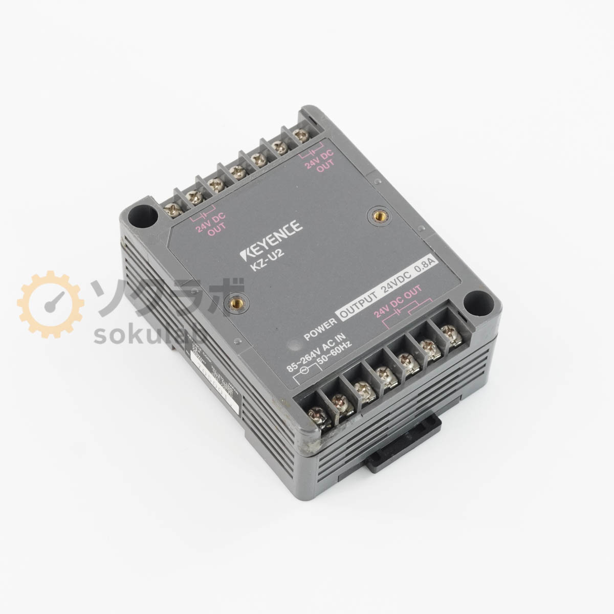 【中古】[JB]引き受けるなし KEYENCE KZ-U2 AC Power Supply ACワット数単一のもの PLC KVつづき物 プログラマブル制御装置 [08218-0058]
