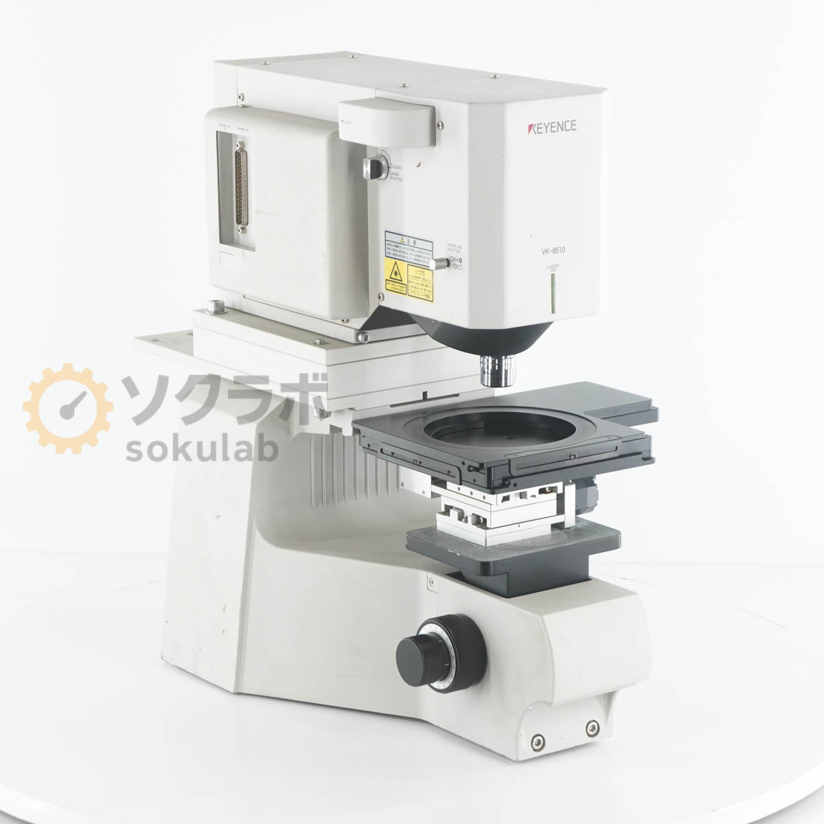 【中古】[DW]8日保証 KEYENCE VK-8510 Laser Microscope レーザー顕微鏡 超深度形状測定顕微鏡 10×/0.30 Nikon [08273-0003]