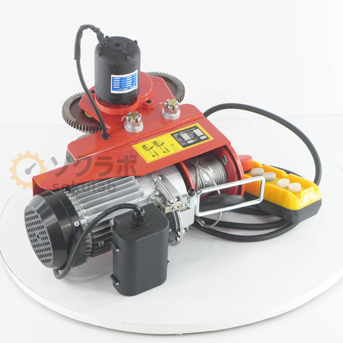 【中古】[PG]8日保証 徳君 20401 電動ウインチ・トロリー 電動トロリー TKK011 耐荷重400kg/200kg [08273-0005]