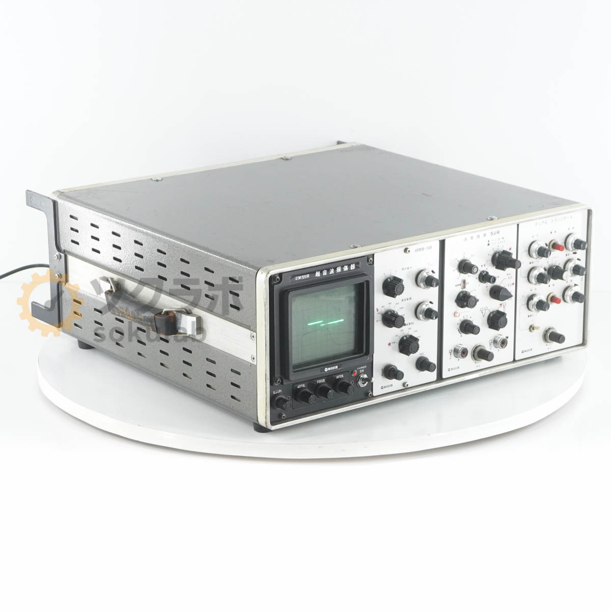 【中古】[DW]8日引き請ける TOKYO KEIKI 日本の首都表示計器 UM721R Ultrasonic Flaw Detector 超音波探傷器 10R 5UR SI-3121A SANIC ワット数吊りひも [08273-0011]