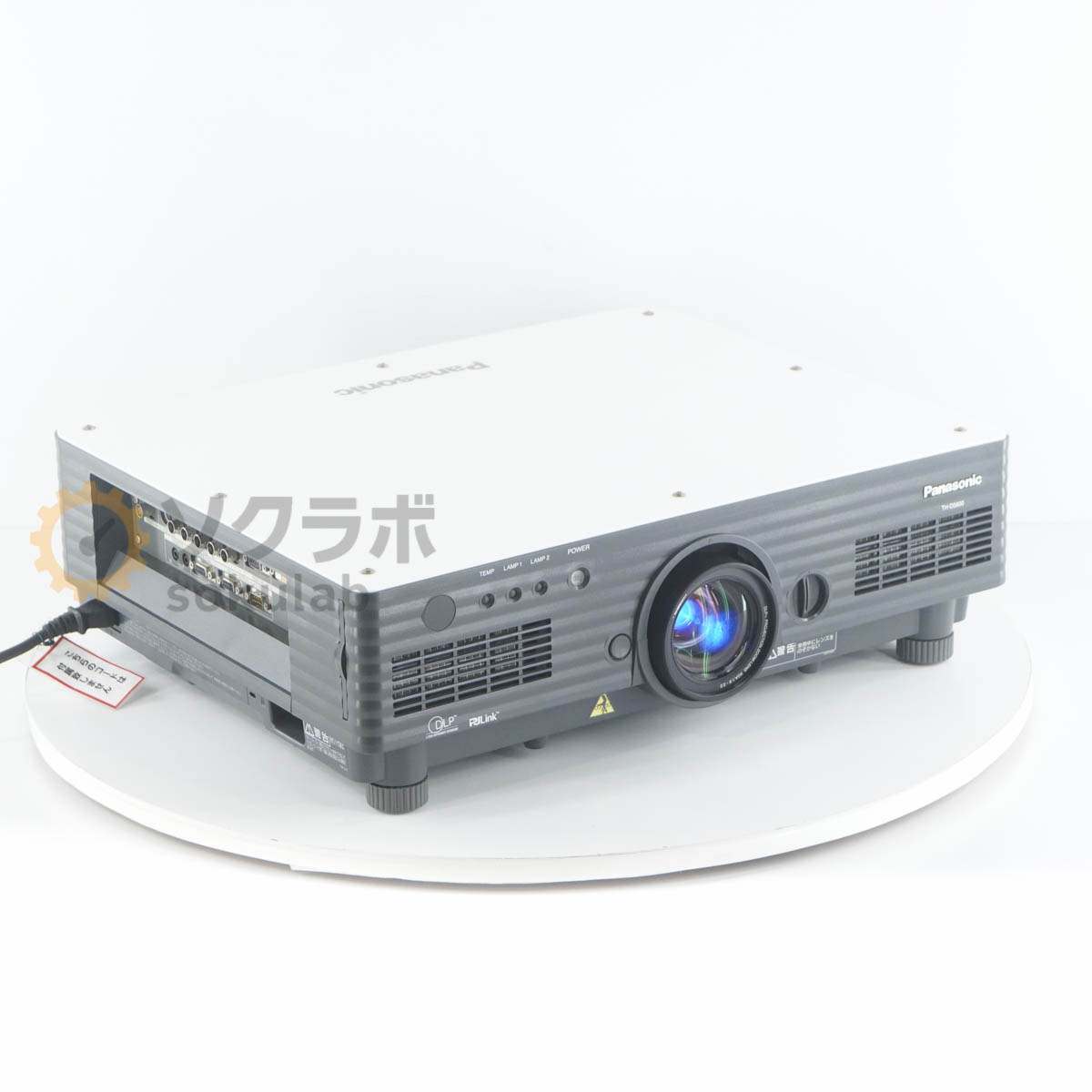 【中古】[PG]8日保証 ランプ377時間 Panasonic TH-D5600 DLP プロジェクター 5000lm UXGA Projector [08273-0045]