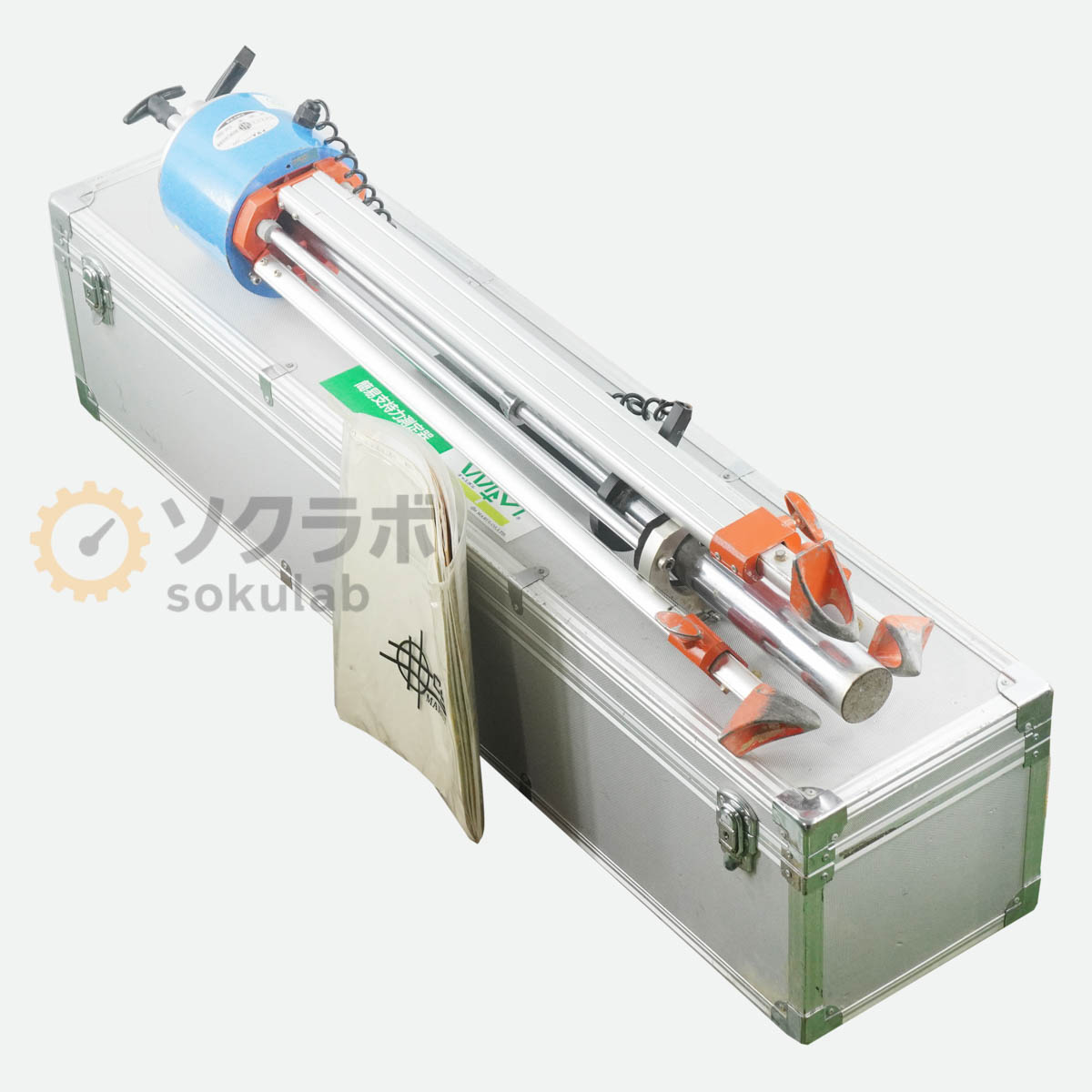 【中古】[JB]保証なし MARUI MIS-244-0-61 CASPOL 簡易支持力測定器 キャスボル 取扱説明書 [08273-0084]｜デンタショップ