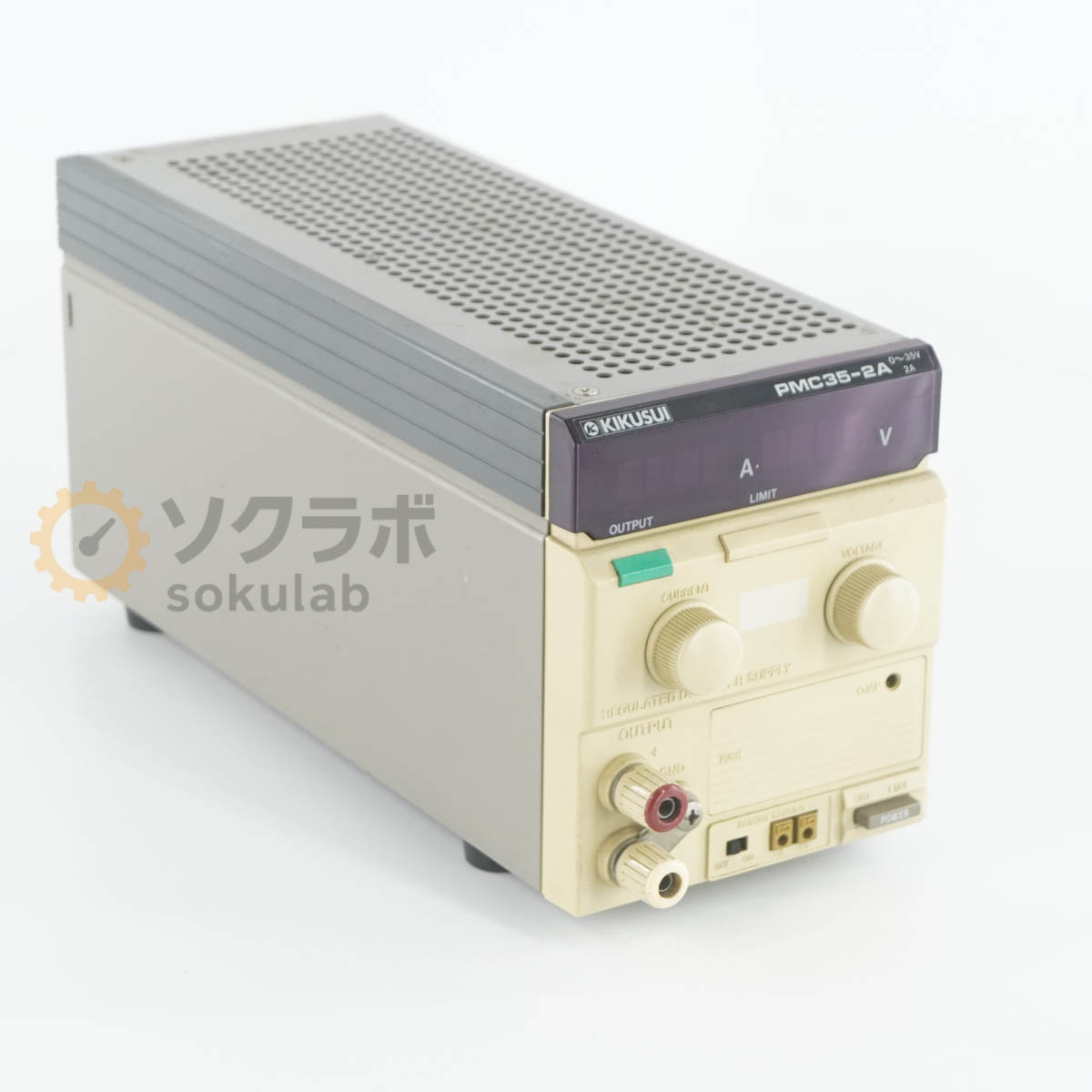 【中古】[JB]引きうけるなし KIKUSUI PMC35-2A PMC-A REGULATED DC POWER SUPPLY 直流兼ね合い化ワット数 DCワット数 直流ワット数 0~35V 2A [08180-0025]