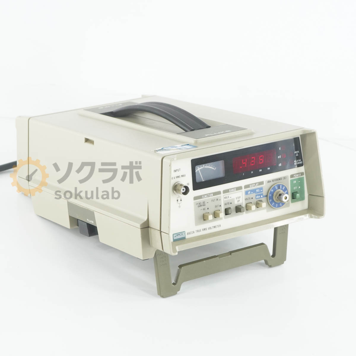 【中古】[JB]保証なし FLUKE 8922A TRUE RMS VOLTMETER ボルトメーター 電圧計 [08191-0039]