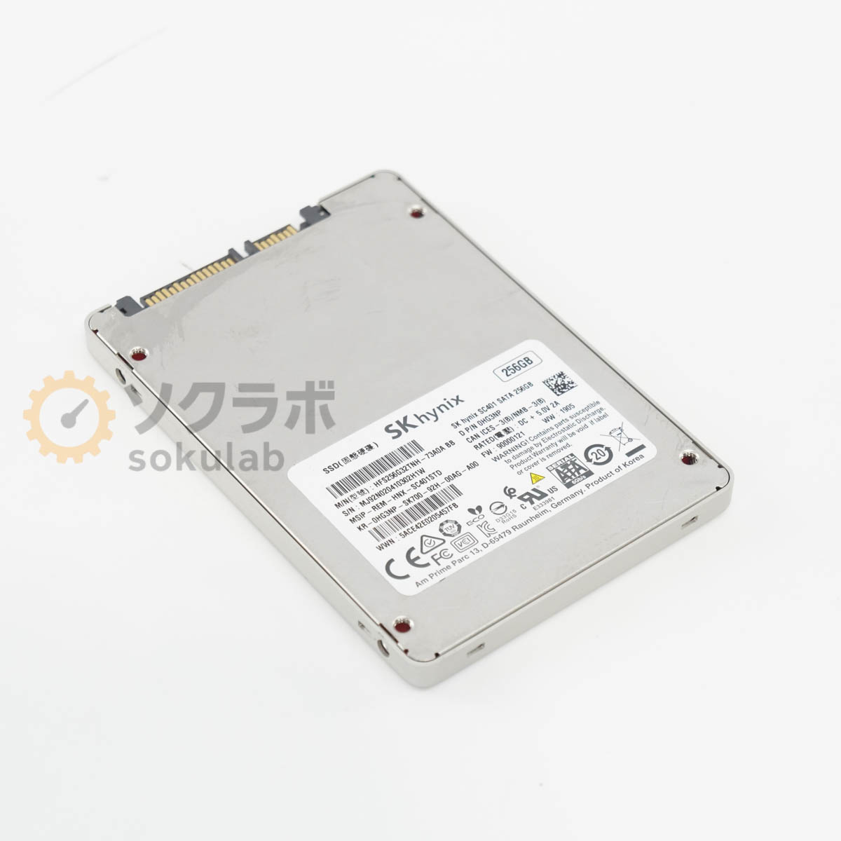 【中古】[PG]8日引き請ける DELL SK hynix SC401 SATA 256GB HFS256G32TNH-73A0A BB SSD 256GB 2.5in [08212-0116]