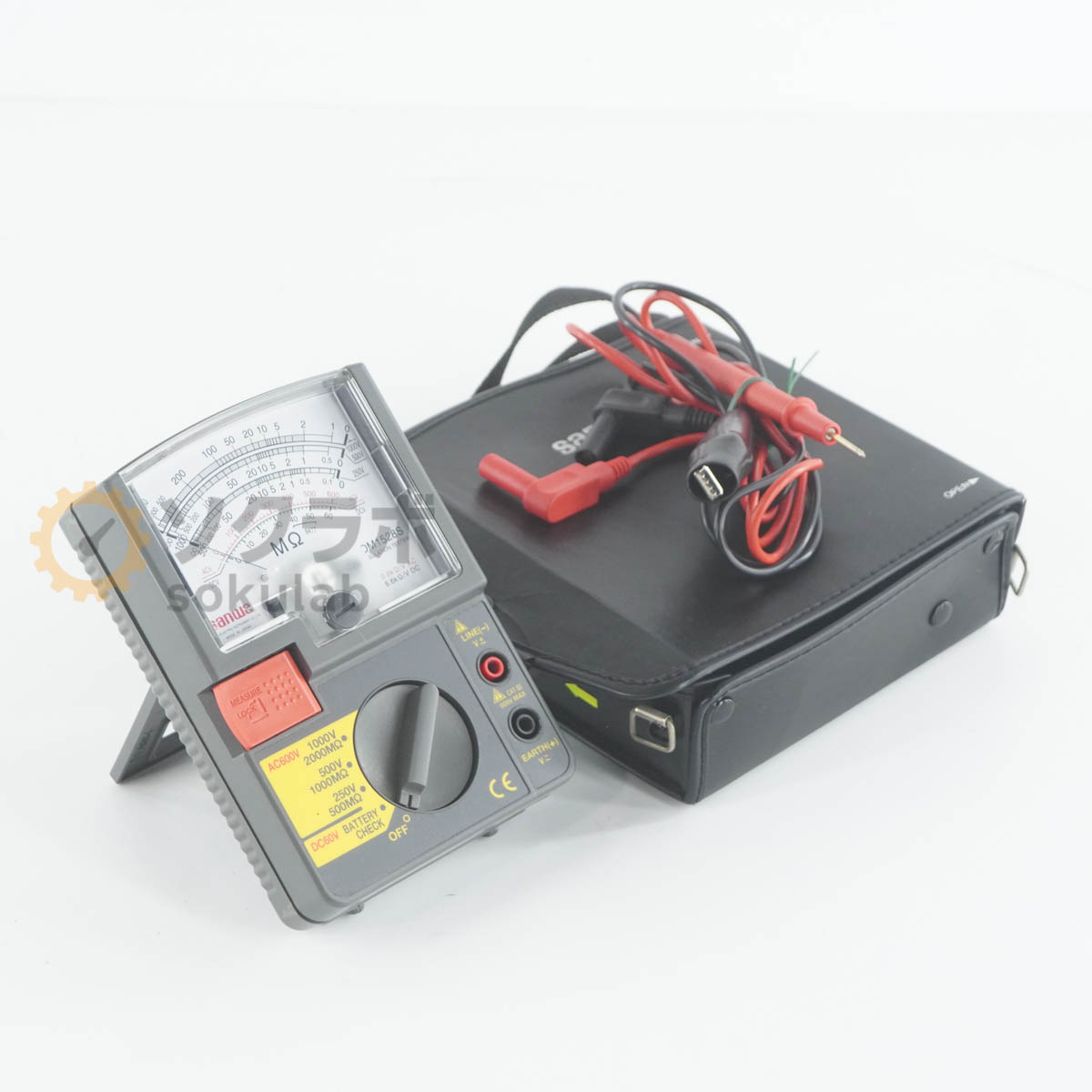 【中古】[JB]保証なし sanwa DM1528S INSULATION RESISTANCE TESTER 絶縁抵抗計 [08289-0001]｜デンタショップ