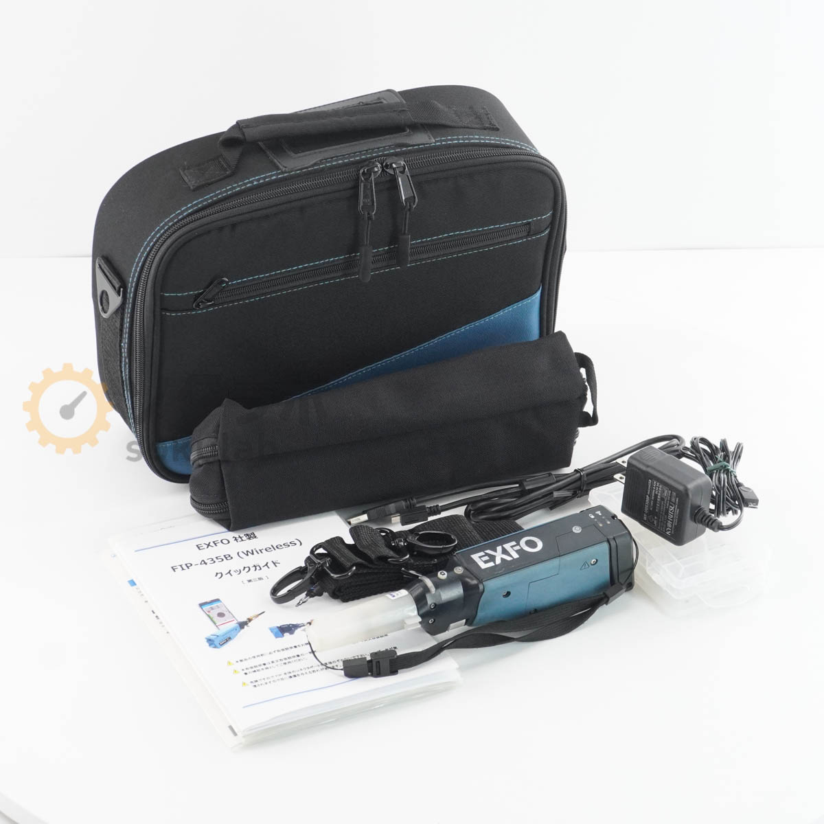 【中古】[DW]8日保証 EXFO FIP-435B AA Fiber Inspection Probe 光コネクタ端面検査器 ACアダプター 取扱説明書 [08293-0001]