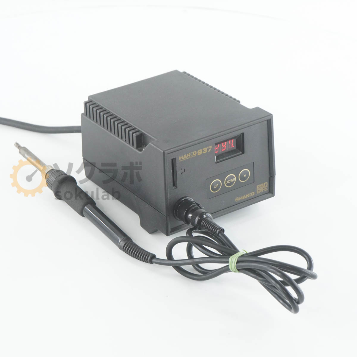 【中古】[DW]8日引きうける HAKKO 937 937-2 はんだごて ステイション手合い はんだこて SOLDERING STATION 907 [08224-0038]