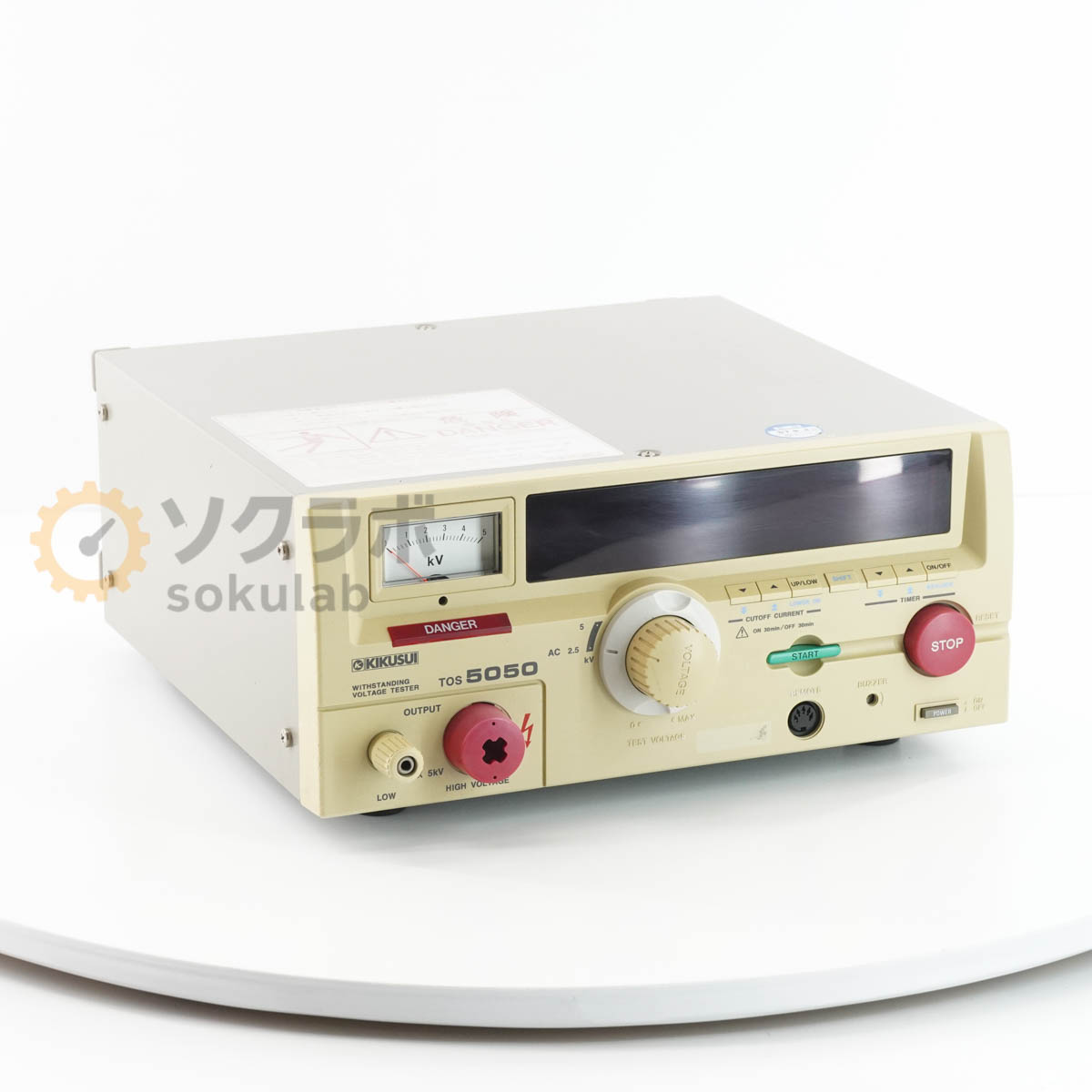 【中古】[JB]保証なし KIKUSUI TOS5000 WITHSTANDING VOLTAGE TESTER 耐電圧試験器 耐圧試験器 [08298-0060] 44,669円