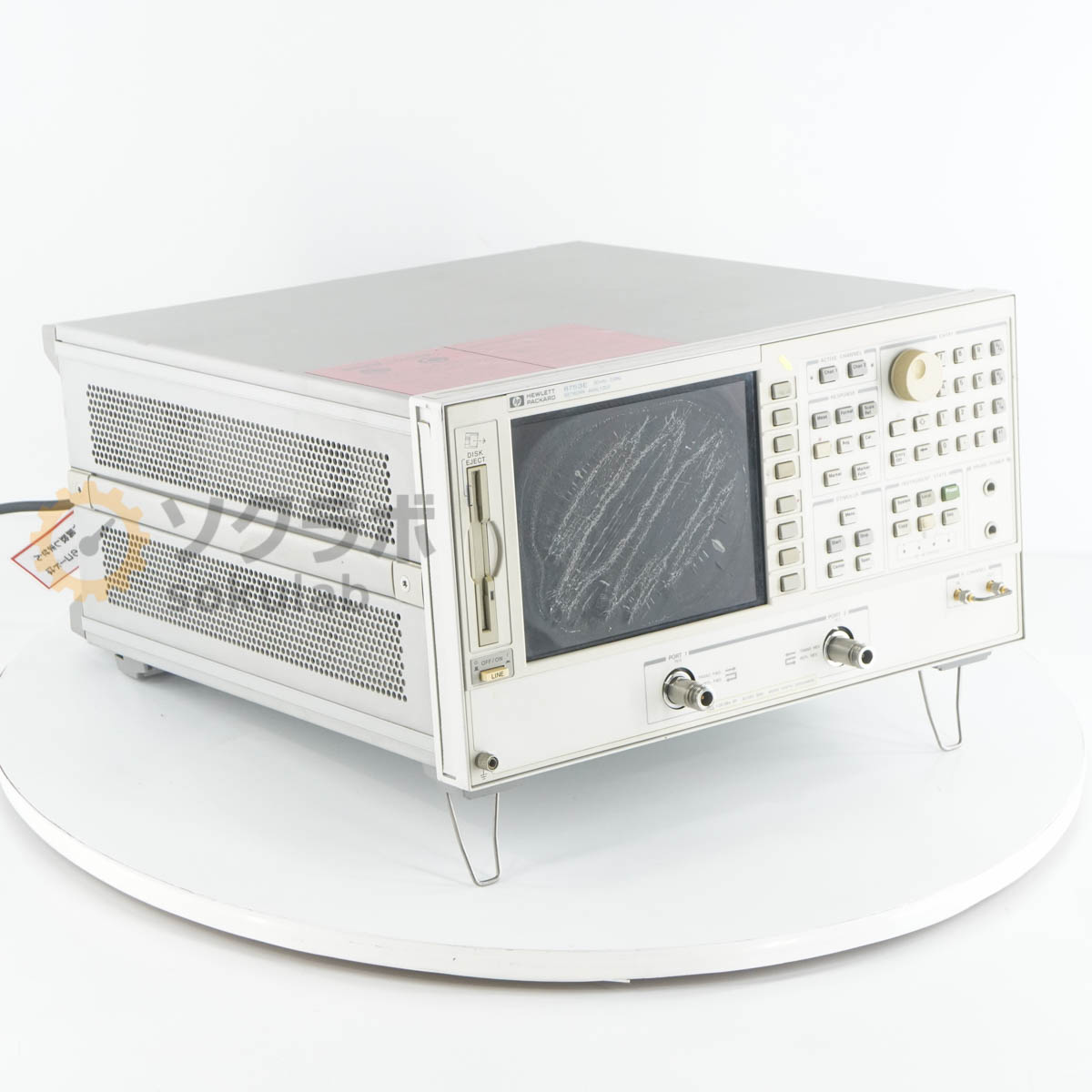【中古】[JB]保証なし hp 8753E NETWORK ANALYZER ネットワークアナライザー OPT 075 30kHz-3GHz [08298-0101]