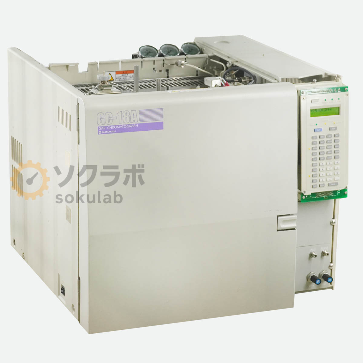 【中古】[DW] SHIMADZU GC-18A GAS CHROMATOGRAPH ガスクロマトグラフ [07902-0025]