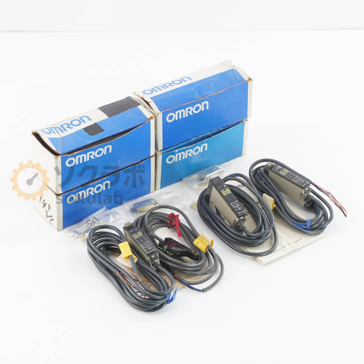 【中古】[PG]8日引き請ける 書き割り OMRON E3X-F21 E3HF-DS5E1 E3X 光衣料繊維式光電取り替えっこ 衣料繊維アンプリファイアー Photoelectric Switch Fiber ...[08100-0099]