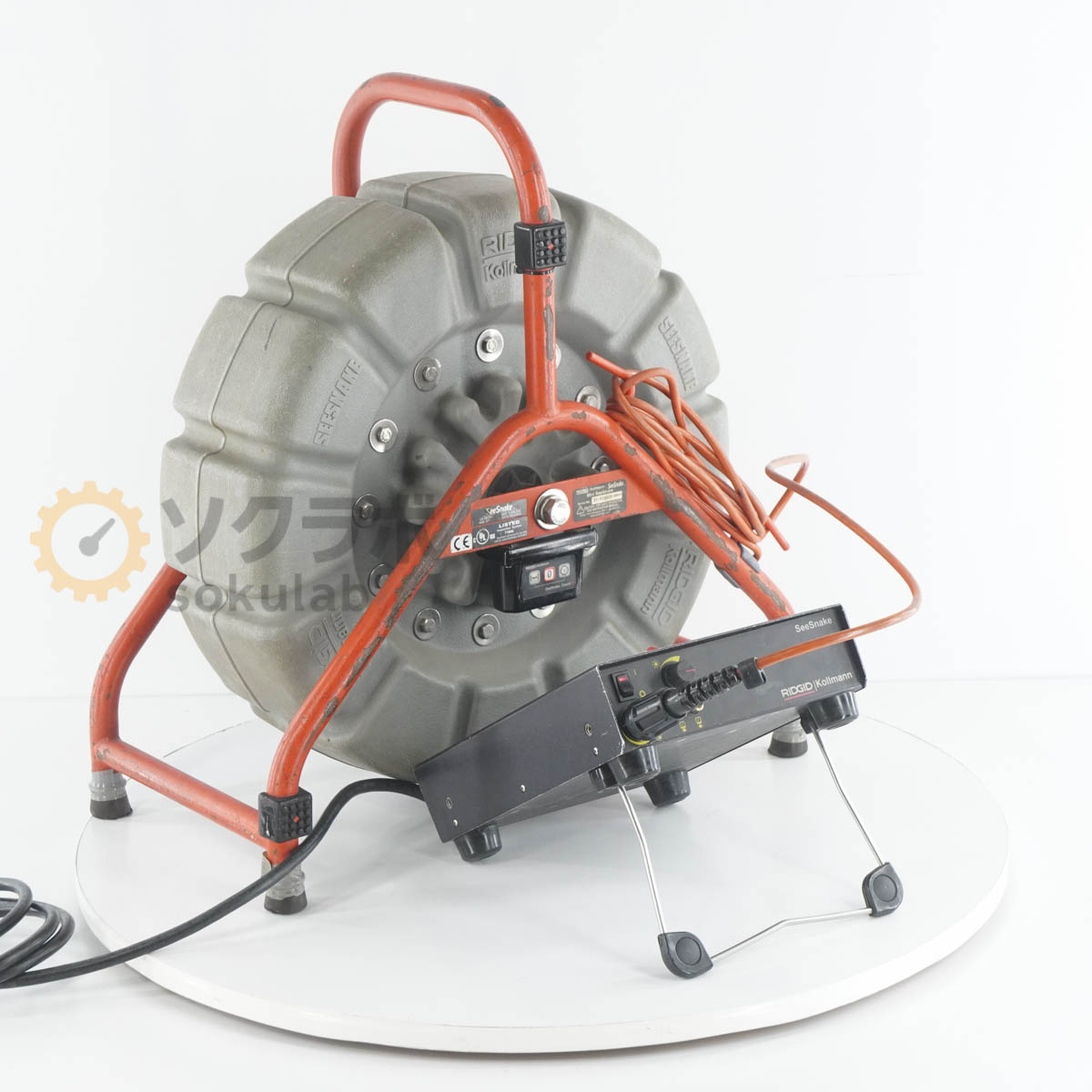 【中古】[DW]8日引き受ける RIDGID 71RK KD-100P ？ Kollmann Mini Seesnake COLORミニ シースネイク 色合い 管内精神測定検査写真機 [08025-0001]