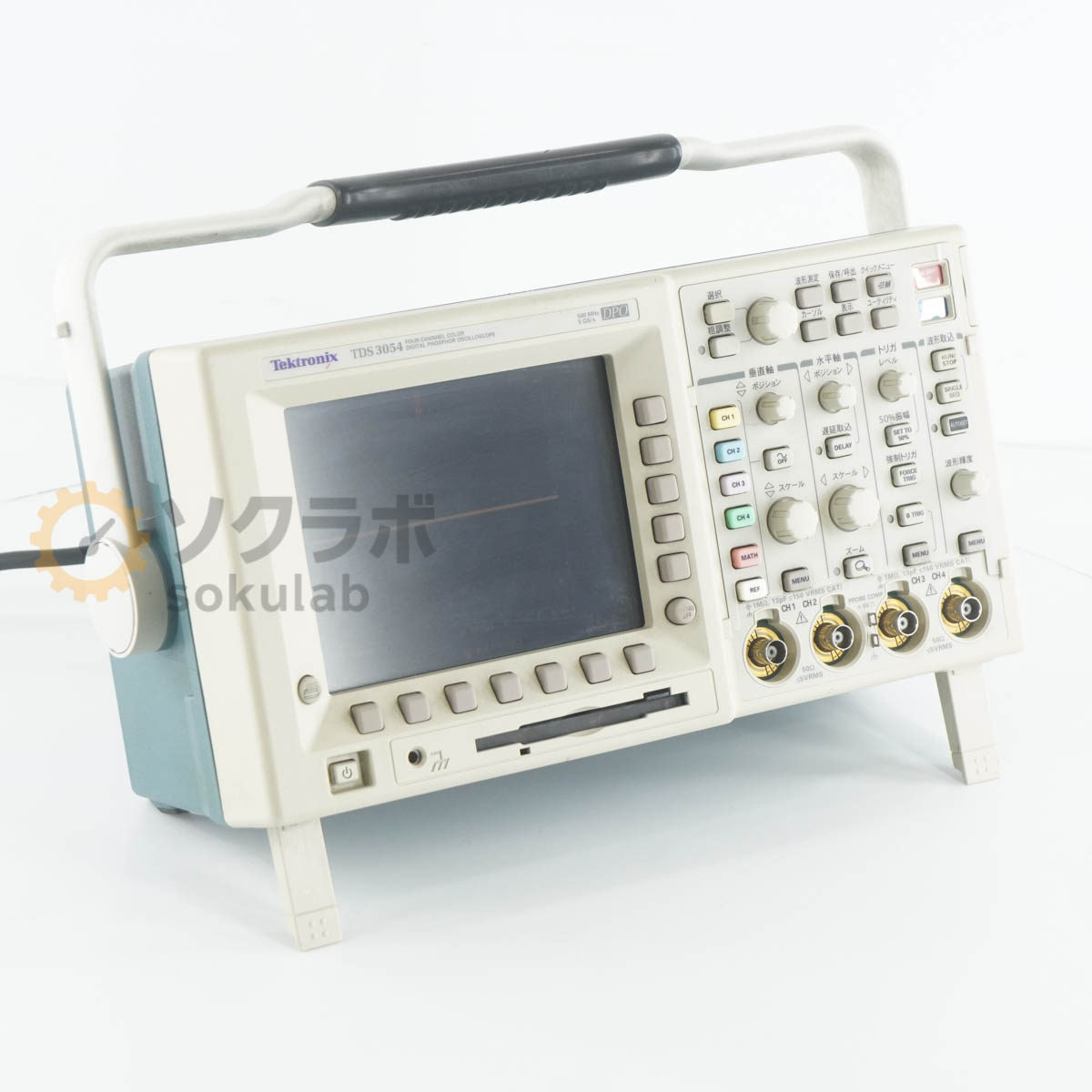 【中古】[JB]引き受けるなし Tektronix TDS 3054 TDS3054 DPO TDS3000 500MHz 5GS/s DIGITAL PHOSPHOR OSCILLOSCOPE テクトロニクス デジタル・フォスファ・オシロスコープ [08148-0003]