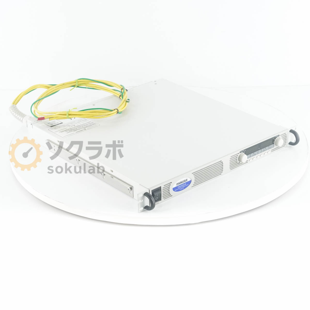 【中古】[DW]8日保証 KIKUSUI PAG300-8 3P200 0-300V 8A 三相200 REGULATED DC POWER SUPPLY 菊水 直流安定化電源 薄型可変スイッチング電源 DC電源 直流電源 [07896-0174]｜デンタショップ