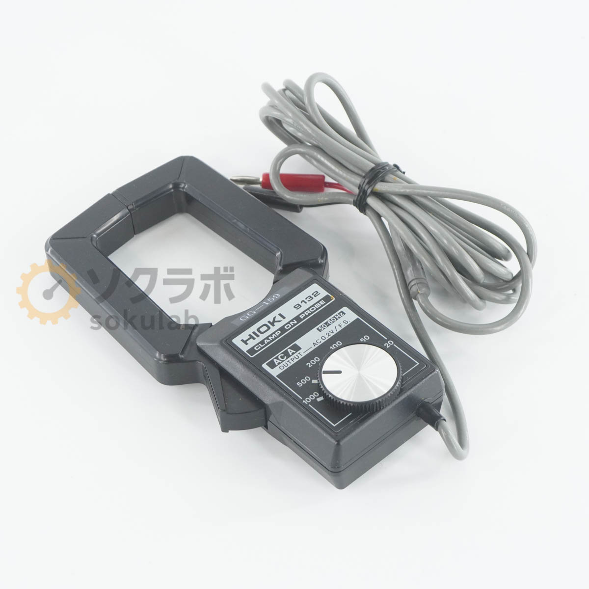 【中古】[DW]8日保証 HIOKI 9132 CLAMP ON PROBE 日置 クランプオンプローブ 電流センサー [08429-0013]｜デンタショップ