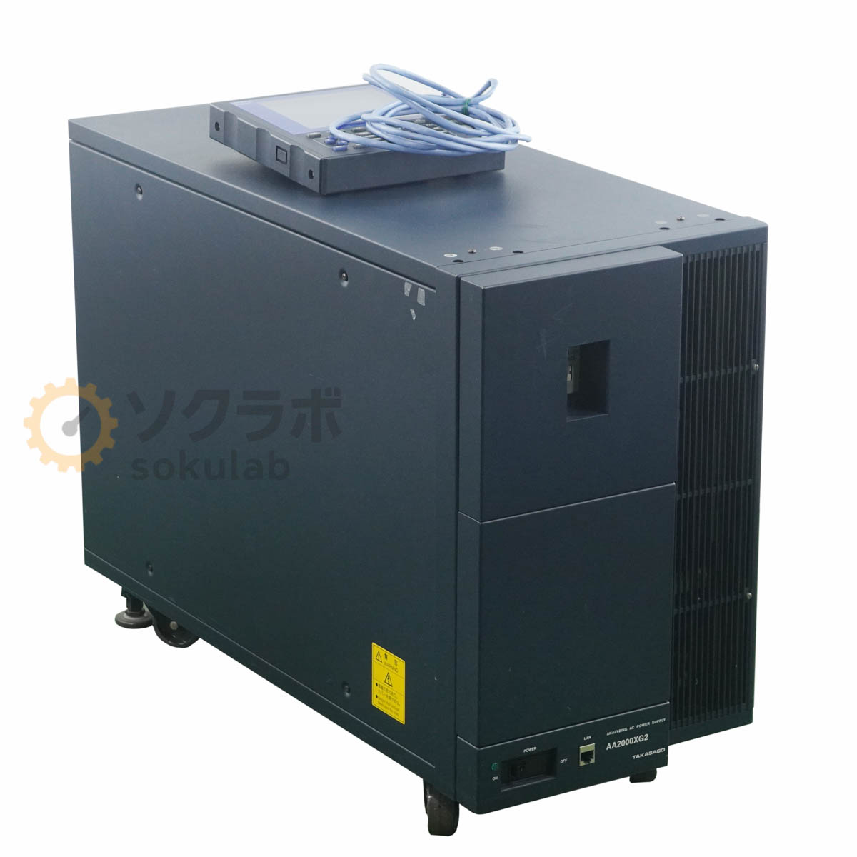 【中古】[JB]保証なし TAKASAGO AA2000XG2 ANALYZING AC POWER SUPPLY 高砂 アナライジング交流電源 AC電源 [08488-0026]｜デンタショップ