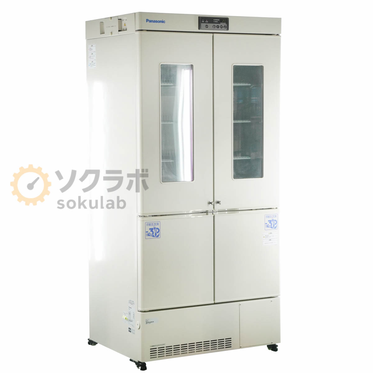 【中古】[DW]8日保証 Panasonic MPR-715F-PJ MPR-715F 冷蔵/冷凍 415L/176L パナソニック 薬用保冷庫 冷蔵庫 冷凍庫 [08319-0068]｜デンタショップ