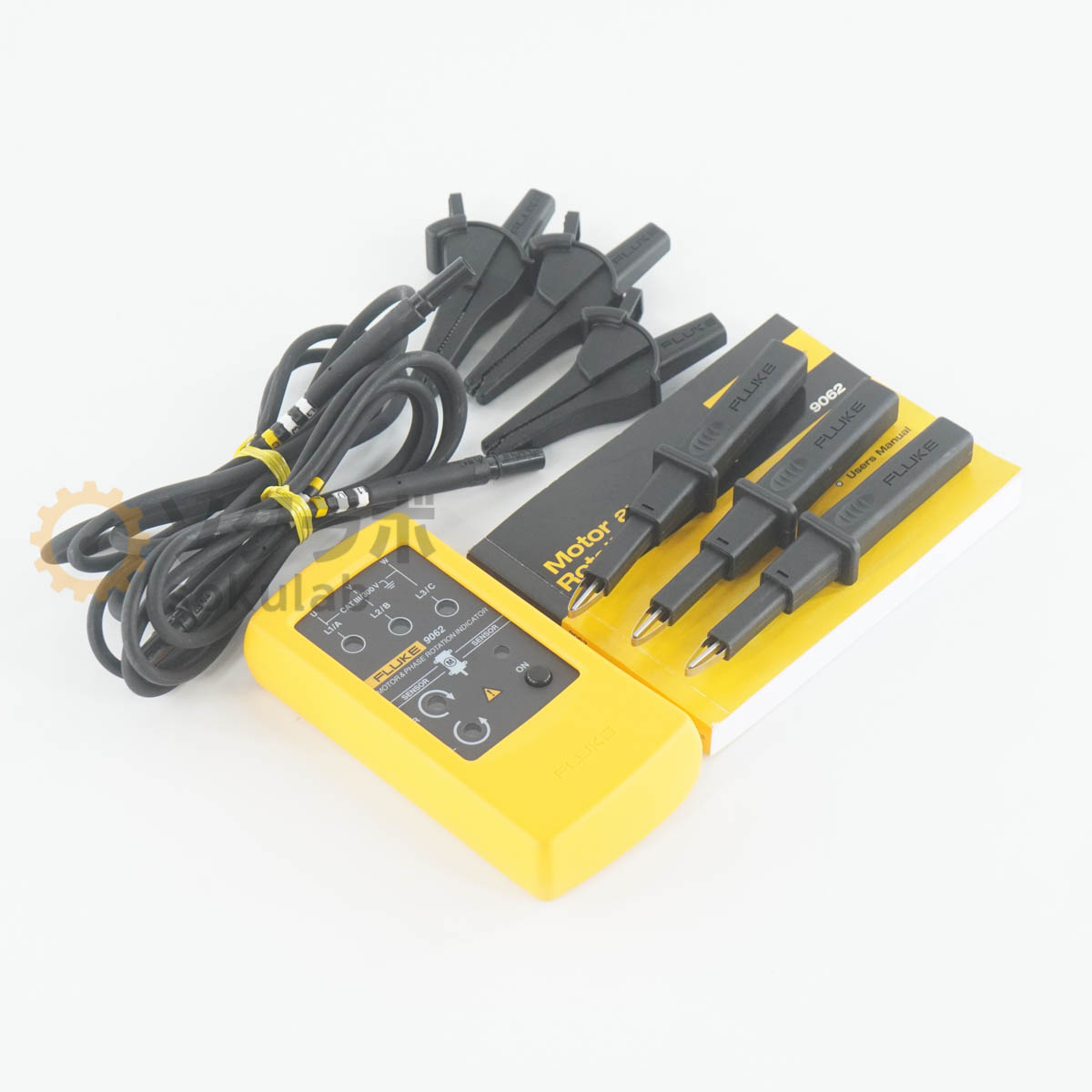 【中古】[DW]8日保証 FLUKE 9062 MOTOR ＆ PHASE ROTATION INDICATOR フルーク 検相器 モーター 相回転 [08472-0054]｜デンタショップ