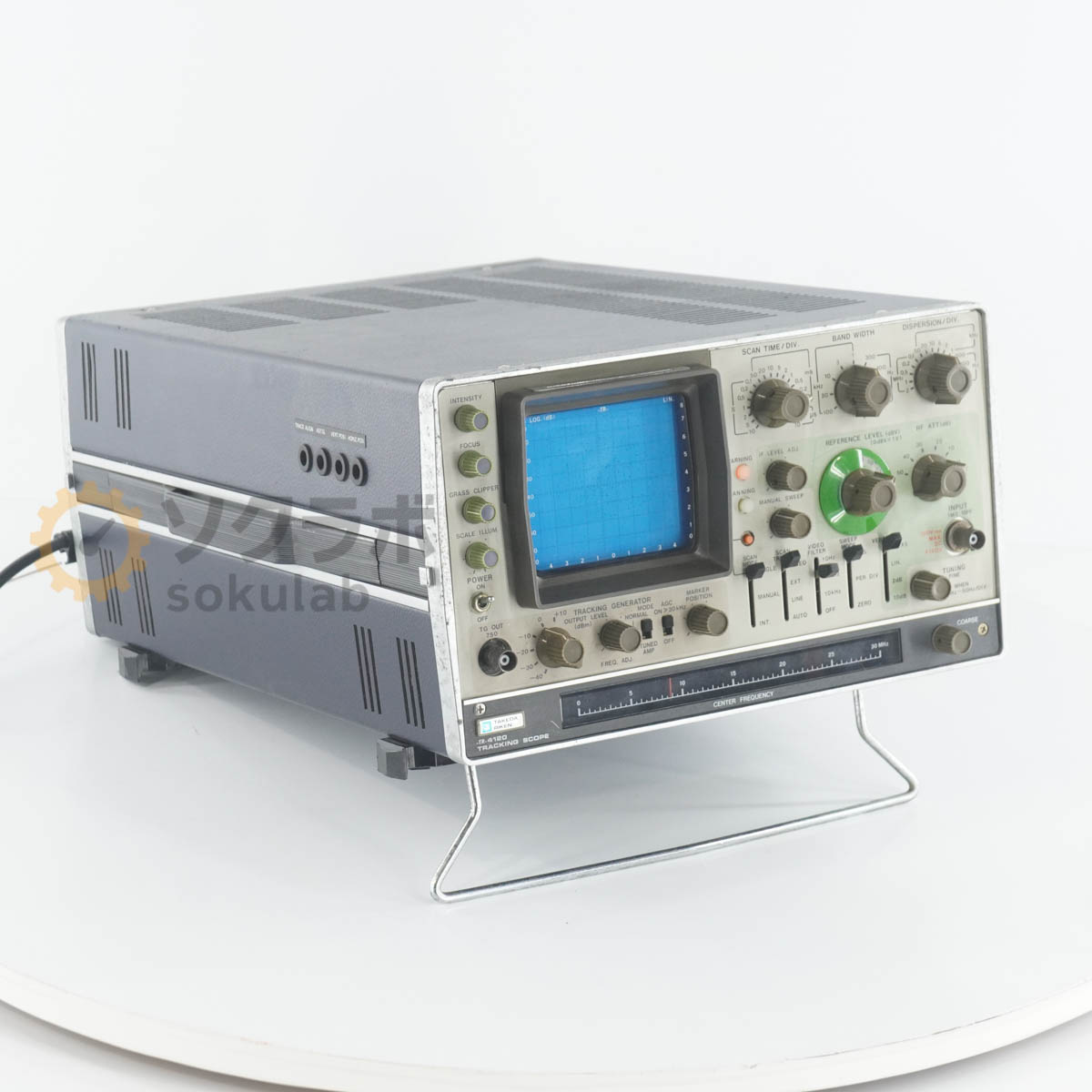 【中古】[DW]8日保証 TAKEDA RIKEN TR-4120 TRACKING SCOPE タケダ理研 ADVANTEST アドバンテスト トラッキングスコープ [08611-0010]｜デンタショップ
