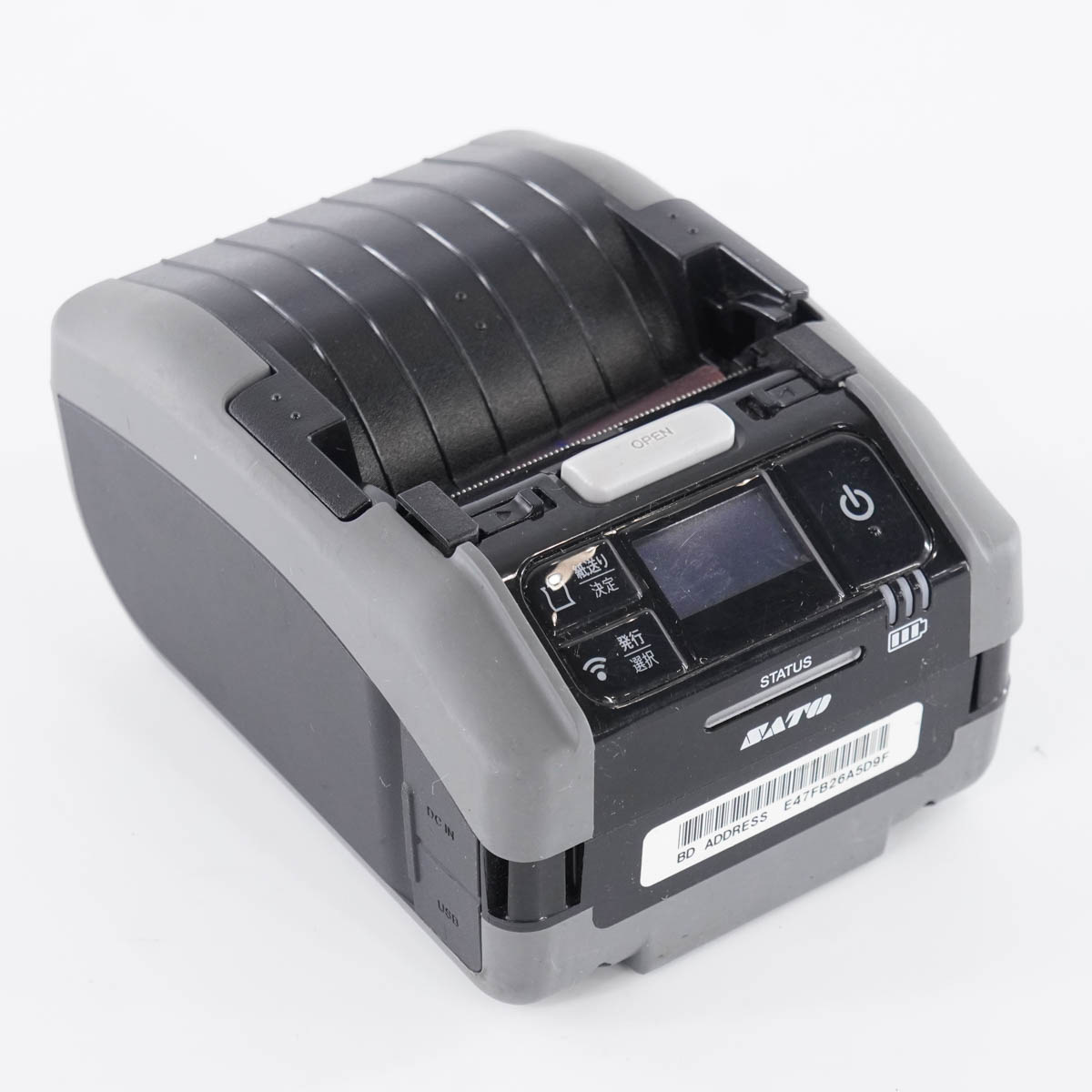 PG 8日保証 28台入荷 印刷確認済 SATO PW208 STD モバイルプリンター BARCODE PRINTER バーコードプリンター  SK03999-0058 【全商品オープニング価格