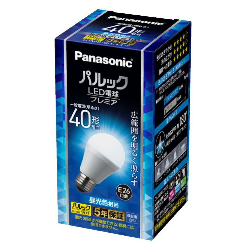楽天市場】LDA4NDGSZ4F パナソニック LED電球 一般電球タイプ